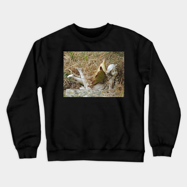 Churchyard Fairy Crewneck Sweatshirt by AlexaZari